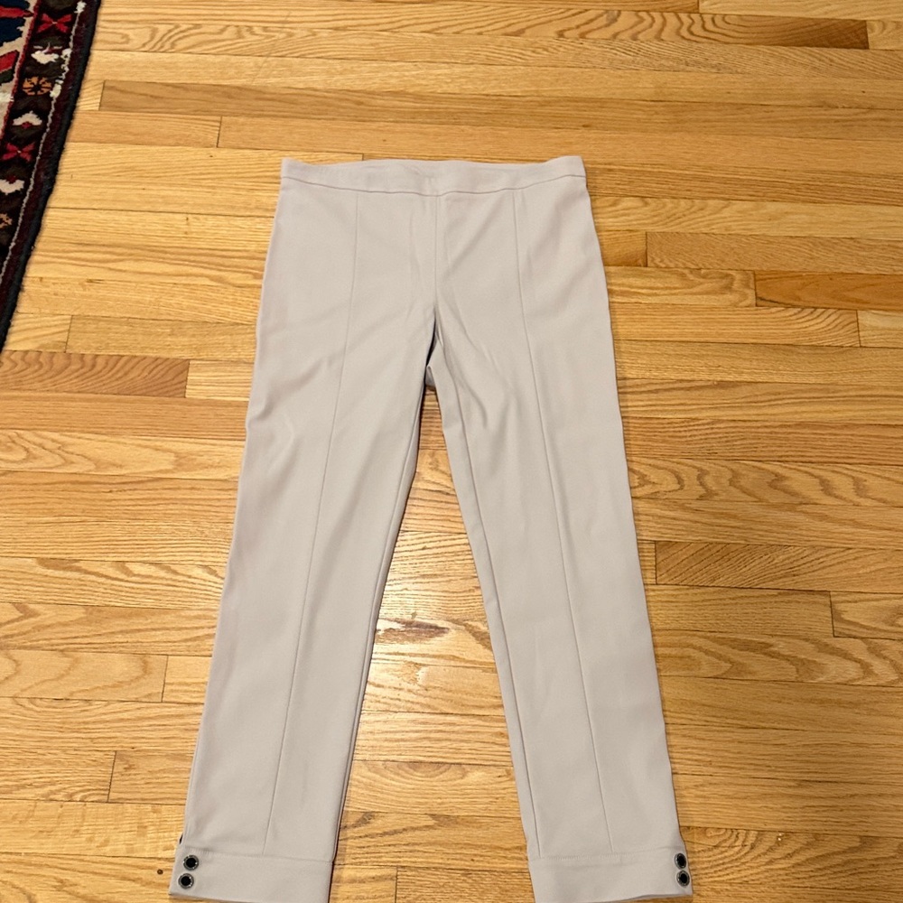 Patrizia‎ Pepe Women's Soft Gray Ankle Pants